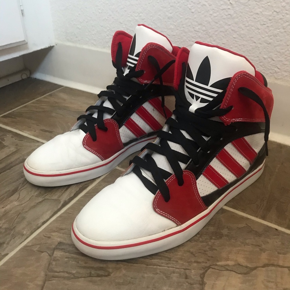 Adidas high top sneakers